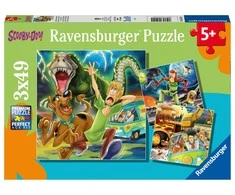 Ravensburger Dėlionė 3x49 vnt. - Scooby Doo