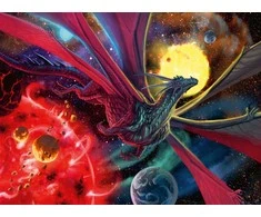 Ravensburger Dėlionė 300 vnt. - Žvaigždžių drakonas