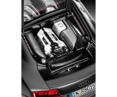 Revell Audi R8 1:24 dovanų rinkinys – plastikinis modelis su dažais ir klijais