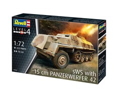 Cobi Revell plastikinis modelis 15 cm Panzerwerfer 42 on sWS 1:72