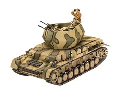Revell Flakpanzer IV Wirbelwind - PLASTIKINIS modeliavimo rinkinys