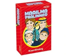 Tactic Taktika žaidimo kortos Pasaulio sostinės