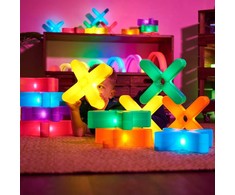 TTS Glow Crosses dideli, 12 vnt.