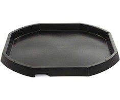 Lauko žaidimų padėklas TTS Plastic Active World Discovery Tuff Tray, Juodas