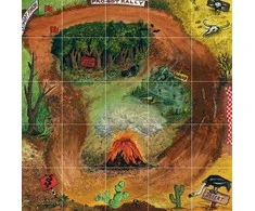 TTS Universalus ralio tematikos kilimėlis robotikai ir matematikai