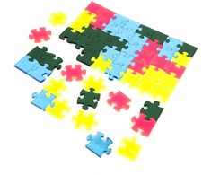 Dėlionė TTS Transparent Puzzle 56 pc
