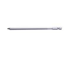 Końcówka 1/4" pozidriv antgalis nr. 3, ilgis 100 mm, 2 vnt., s2, prolinas