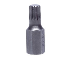 Koncówki 3/8" (10 mm) antgaliai su dantukais, m10, ilgis 30 mm, 2 vnt., s2, prolinas