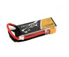 Gens Ace &amp; Tattu Tattu 2300mAh 14.8V 75C 4S1P XT60 akumuliatorius