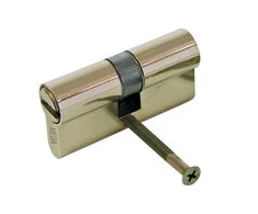 Mega Durų cilindras 62mm Žalvarinis 6 raktai