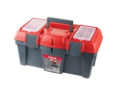 Skrzynka Įrankių dėžė su plastikiniais spaustukais 22", 550x267x270, proline