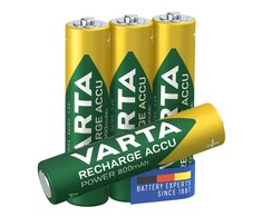 4x akumuliatorius R-03 R03 AAA 800 mAh Varta Ready2use