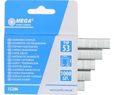 Sukietinti apmušalų segikliai „Mega“ 53, 8 mm
