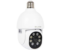 BLOW WiFi Tuya 4MP lemputės formos kamera T-834 besisukanti PTZ`