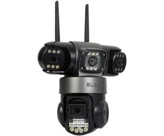 BLOW WiFi kamera su 3 objektyvais, 6MP, V380, juoda