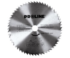 Piła Diskinis pjūklas medienai be kietmetalio 180*60t*20/16mm proline