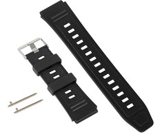 Išmanusis laikrodis Dirželis laikrodžiui Samartwatch BLOW X18 X19 X21 – juodas silikoninis V2