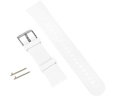Išmanusis laikrodis Dirželis laikrodžiui Samartwatch BLOW X18 X19 X21 baltas silikoninis