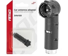 Antenos adapterio mažinimas DIN ISO kištukas kampinis amio-03967
