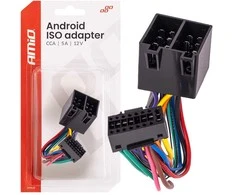 Android ISO radijo adapteris CCA 5 A 12 V AMIO-04442