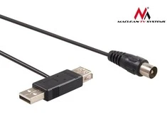 MACLEAN MCTV-697 Maclean MCTV-697 adapteris USB maitinimo šaltinis prie DVB-T antenos