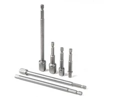 HEX galvučių adapterių rinkinys 1/4", 3/8", 1/2" AMIO-04781