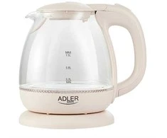 Adler AD 1283 kremas Stiklinis virdulys 1,0l