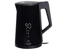 Adler | Virdulys | AD 1345b | Electric | 2200 W | 1.7 L | Nerūdijantis plienas | 360° rotational base | Juodas