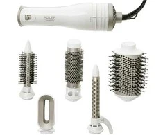 ADLER AD 2027 baltas plaukų džiovintuvas and curling iron