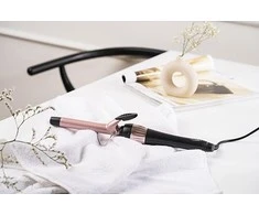 Adler | Curling Iron | AD 2116 | Ceramic heating system | Barrel diameter 19 mm | Temperature (max) 200 °C | 36 W | Juodas/Rožinė