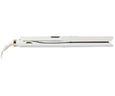 Adler AD 2330 baltas Plaukų tiesinimo žnyplės keramikinė, 5 temperatur 150?230°c, ruchome płytki 25 x 110 mm, wyświetlacz led,