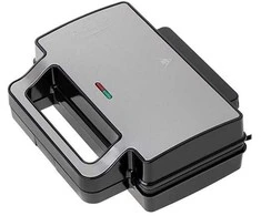 Sumuštinių keptuvas Adler sumuštinių keptuvė 2 viename | AD 3073 | 1000 W | Lentelių skaičius 2 | Nerūdijantis plienas/Juodas