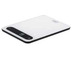 Virtuvinės svarstyklės Adler AD 3177wb Electronic kitchen scale Baltas, Juodas