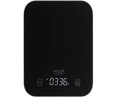 Virtuvinės svarstyklės Adler Kitchen Scale | AD 3181b | Graduation 1 g | Ekranas type LED | Juodas