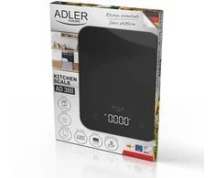 Virtuvinės svarstyklės Adler Kitchen Scale | AD 3181b | Graduation 1 g | Ekranas type LED | Juodas
