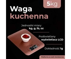 Virtuvinės svarstyklės Adler virtuvės svarstyklės | AD 3183c | Graduacija 1 g | Varis
