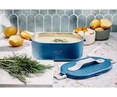 Adler elektrinė priešpiečių dėžutė | AD 4505 | Medžiaga Plastikas | Mėlyna