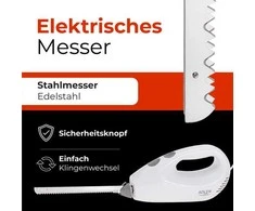 Adler | Electric Knife | AD 4512 | Baltas