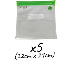 Adler AD 4514.1 Vacuum bags set, Baltas | Adler