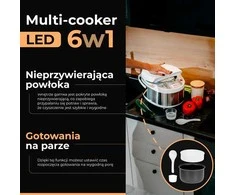 Adler Daugiafunkcinis puodas 6 in 1 | AD 6420 | 700 W | 3.25 L | Number of programs 6