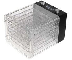 Adler | Maisto džiovyklė | AD 6660 | Galia 600 W | Dėklių skaičius 6 | Integruotas laikmatis | Juodas