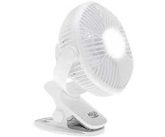 Adler AD 7335 Wentylator akumulatorowy 5?/12,7cm su klipsem - usb / led