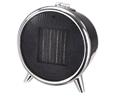 Adler | Fan Heater | AD 7742 | Ceramic | 1500 W | Number of power levels 2 | Juodas/Sidabrinis