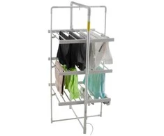 Adler | Foldable Electric Clothes Dryer | AD 7829 | 300 W | Sidabrinis/Baltas