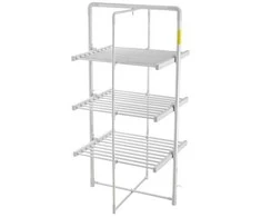 Adler | Foldable Electric Clothes Dryer | AD 7829 | 300 W | Sidabrinis/Baltas
