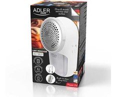 Adler | Pūkelių valiklis | AD 9621 | Baltas | Įkraunama baterija | 2 W