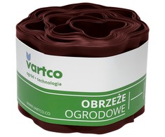 Agaplast Obrzeże Banguotas sodo apvadas 20 cm x 9 m Vartco rudas