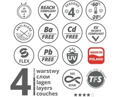 Wąż Žarna Vartco Professional 1/2" sodo žarna 30 m