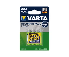 Akumuliatorius VARTA AAA 1000mAh 4vnt./bl.