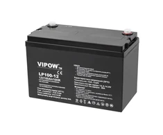 Švino akumuliatorius VIPOW 12V 100Ah